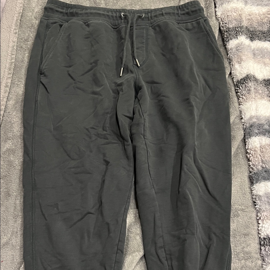 Dark Green Mens Sweatpants
